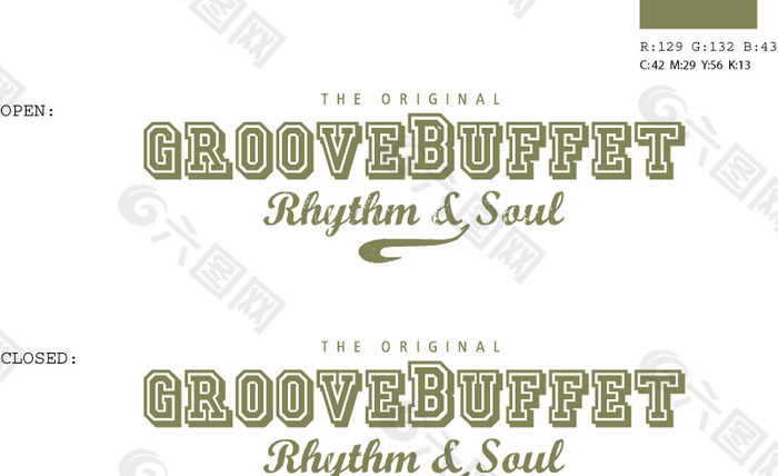 GrooveBuffet_2 logo设计欣赏 GrooveBuffet_2音乐公司LOGO下载标志设计欣赏