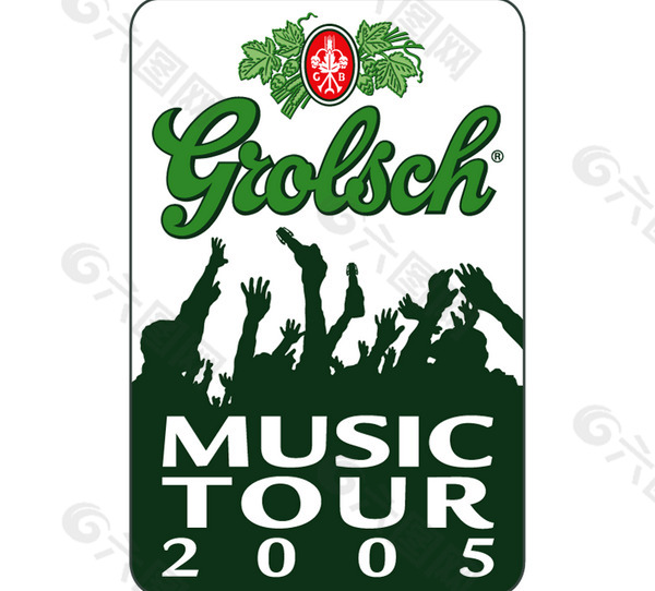 Grolsch_Music_Tour_2005 logo设计欣赏 Grolsch_Music_Tour_2005音乐公司LOGO下载标志设计欣赏