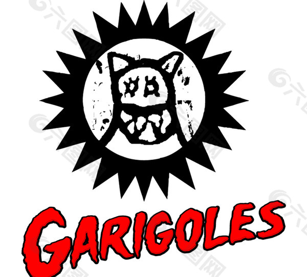 Garigoles logo设计欣赏 Garigoles音乐公司标志下载标志设计欣赏