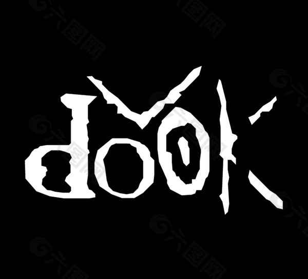 Dook(1) logo设计欣赏 Dook(1)摇滚乐队标志下载标志设计欣赏