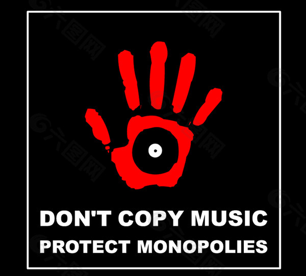 Don_t_Copy_Music(1) logo设计欣赏 Don_t_Copy_Music(1)摇滚乐队标志下载标志设计欣赏