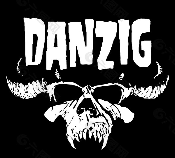 Danzig_Skull logo设计欣赏 Danzig_Skull音乐相关LOGO下载标志设计欣赏