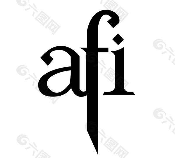 AFI logo设计欣赏 AFI唱片公司标志下载标志设计欣赏