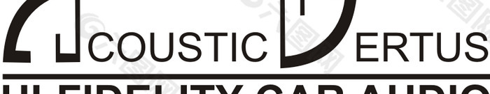 Acoustic_Vertus logo设计欣赏 Acoustic_Vertus唱片公司标志下载标志设计欣赏