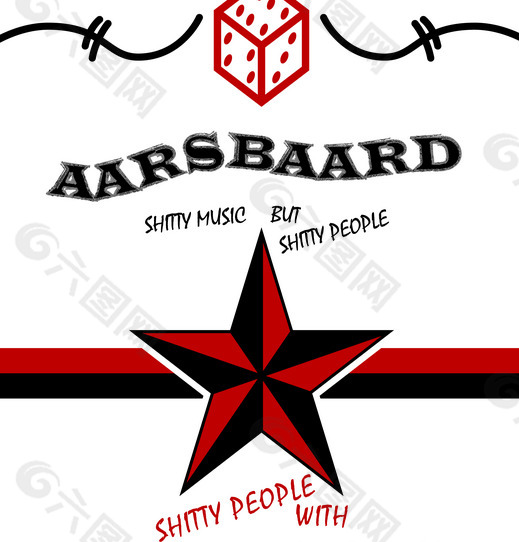Aarsbaard logo设计欣赏 Aarsbaard唱片公司标志下载标志设计欣赏