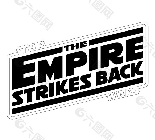 The_Empire_Strikes_Back logo设计欣赏 The_Empire_Strikes_Back好莱坞电影标志下载标志设计欣赏