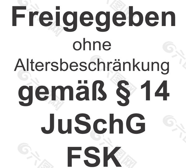 FSK_ohne_Altersbeschr_and__228_nkung_-_Freiwillige_Selbstkontrolle logo设计欣赏 FSK_ohne_Altersbeschr_an