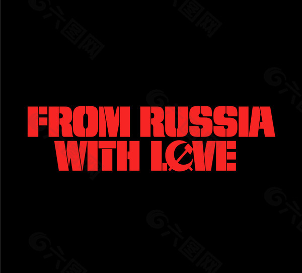 From_Russia_With_Love logo设计欣赏 From_Russia_With_Love电影LOGO下载标志设计欣赏