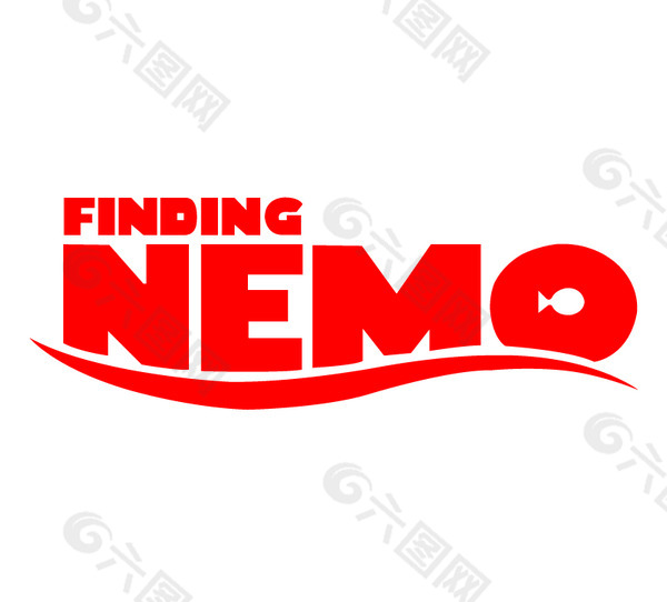 Finding_Nemo(1) logo设计欣赏 Finding_Nemo(1)电影LOGO下载标志设计欣赏