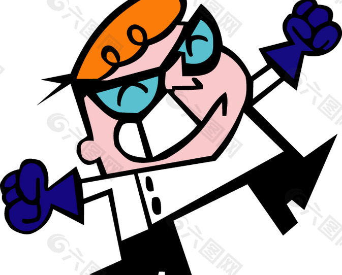 Dexter_Laboratory logo设计欣赏 Dexter_Laboratory电影LOGO下载标志设计欣赏