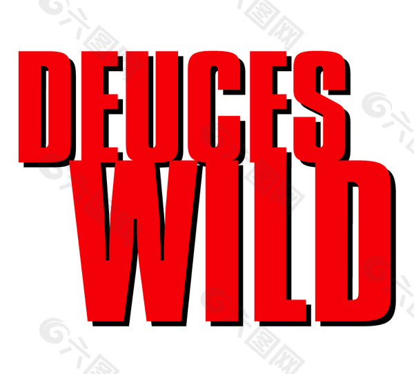 Deuces_Wild logo设计欣赏 Deuces_Wild电影LOGO下载标志设计欣赏