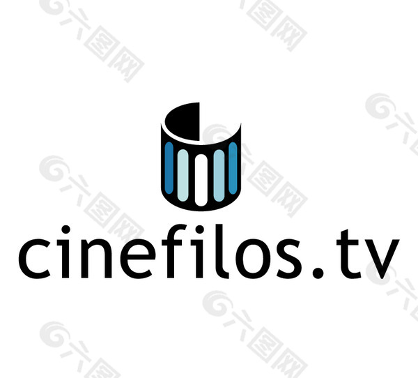 Cinefilos_tv logo设计欣赏 Cinefilos_tv电影标志下载标志设计欣赏