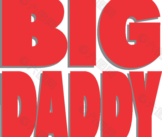 Big_Daddy logo设计欣赏 Big_Daddy电影标志下载标志设计欣赏