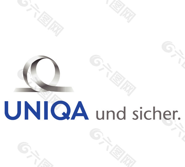 Uniqa__und_sicher__ logo设计欣赏 Uniqa__und_sicher__人寿保险LOGO下载标志设计欣赏