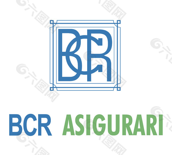 BCR_Asigurari logo设计欣赏 BCR_Asigurari保险公司标志下载标志设计欣赏