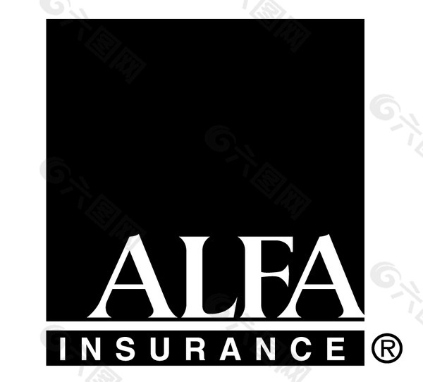 Alfa_Insurance(1) logo设计欣赏 Alfa_Insurance(1)保险公司标志下载标志设计欣赏