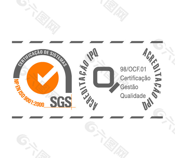 SGS_9001 logo设计欣赏 SGS_9001工厂企业标志下载标志设计欣赏