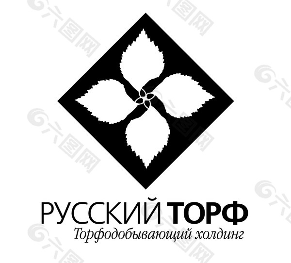 Russian_Torf logo设计欣赏 Russian_Torf重工业LOGO下载标志设计欣赏