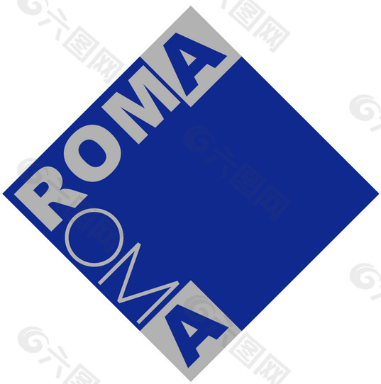 ROMA logo设计欣赏 ROMA重工业LOGO下载标志设计欣赏