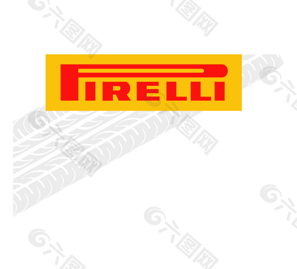 Pirelli logo设计欣赏 Pirelli轻工业LOGO下载标志设计欣赏