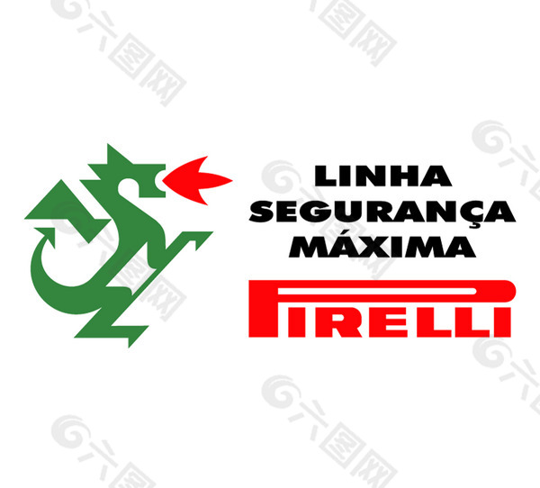 Pirelli(1) logo设计欣赏 Pirelli(1)轻工业LOGO下载标志设计欣赏