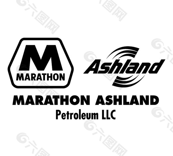 Marathon_Ashland_Petroleum logo设计欣赏 Marathon_Ashland_Petroleum化工业LOGO下载标志设计欣赏