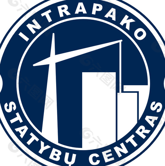 Intrapako_statybu_centras logo设计欣赏 Intrapako_statybu_centras重工标志下载标志设计欣赏