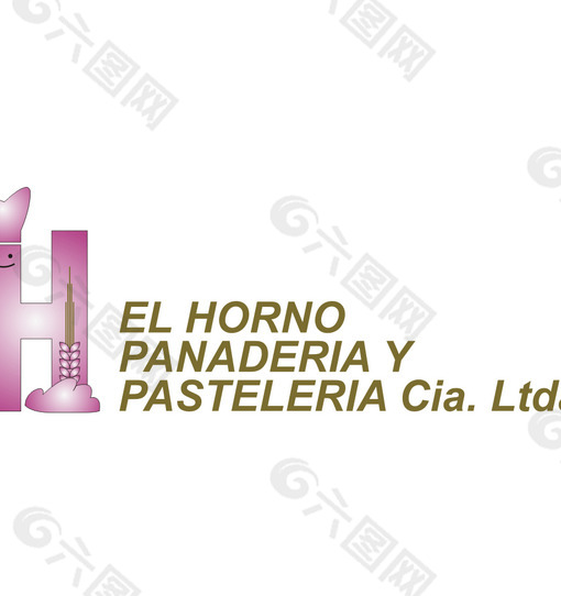 EL_HORNO_PANADERIA_Y_PASTELERIA logo设计欣赏 EL_HORNO_PANADERIA_Y_PASTELERIA加工业标志下载标志设计欣赏