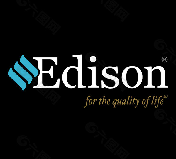 Edison_Electric_Corp_ logo设计欣赏 Edison_Electric_Corp_加工业标志下载标志设计欣赏