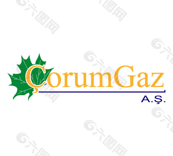 CorumGaz logo设计欣赏 CorumGaz工厂标志下载标志设计欣赏