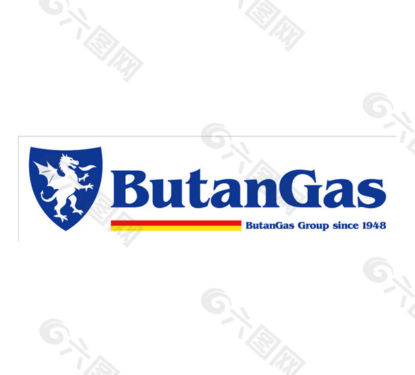 ButanGas logo设计欣赏 ButanGas制造业LOGO下载标志设计欣赏