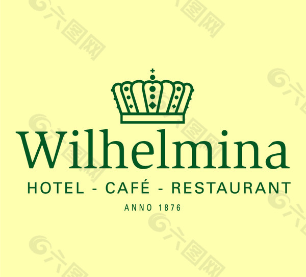 Wilhelmina_Venlo logo设计欣赏 Wilhelmina_Venlo大饭店LOGO下载标志设计欣赏