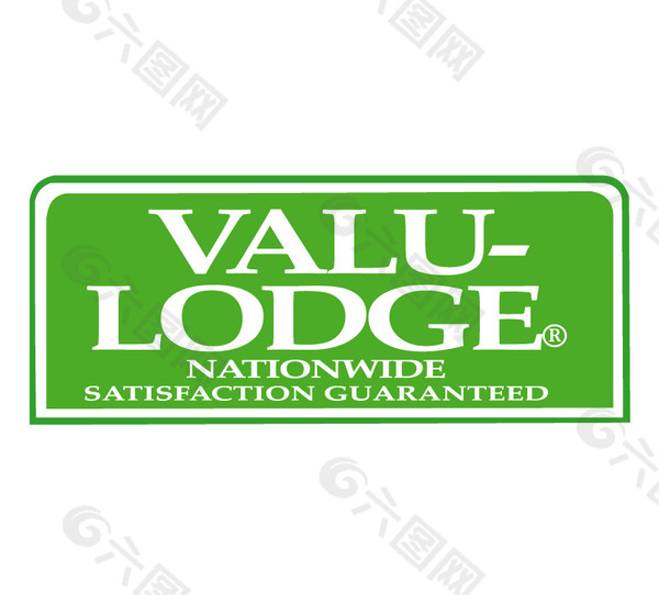 Valu-Lodge logo设计欣赏 Valu-Lodge大饭店LOGO下载标志设计欣赏