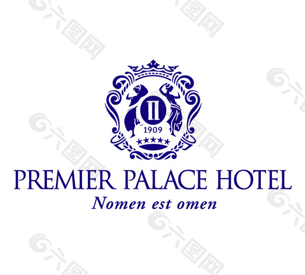 Premier_Palace_Hotel logo设计欣赏 Premier_Palace_Hotel知名酒店LOGO下载标志设计欣赏