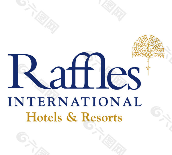 Raffles_International logo设计欣赏 Raffles_International知名酒店LOGO下载标志设计欣赏