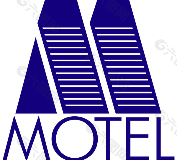 Motel logo设计欣赏 Motel知名酒店标志下载标志设计欣赏