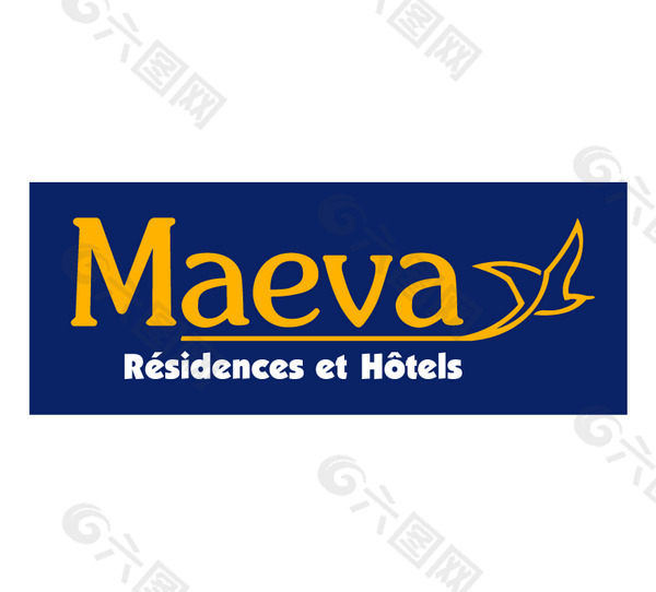 Maeva_Residences_et_Hotels logo设计欣赏 Maeva_Residences_et_Hotels著名酒店LOGO下载标志设计欣赏