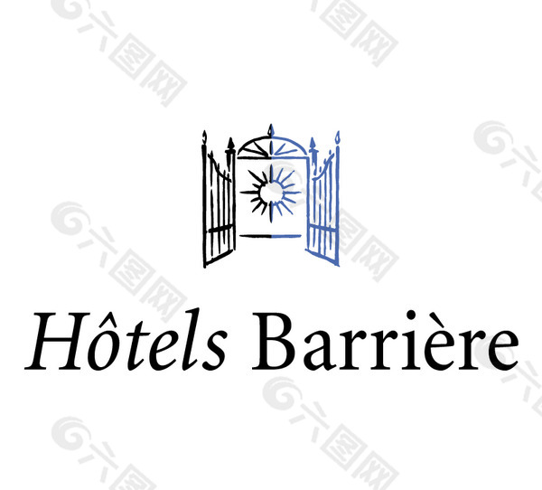 hotels_barriere logo设计欣赏 hotels_barriere著名酒店标志下载标志