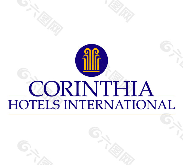 Corinthia_Hotel_International logo设计欣赏 Corinthia_Hotel_International酒店业LOGO下载标志设计欣赏