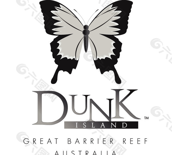 Dunk_Island(2) logo设计欣赏 Dunk_Island(2)酒店业LOGO下载标志设计欣赏