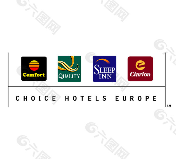 Choice_Hotels_Europe logo设计欣赏 Choice_Hotels_Europe宾馆业标志下载标志设计欣赏