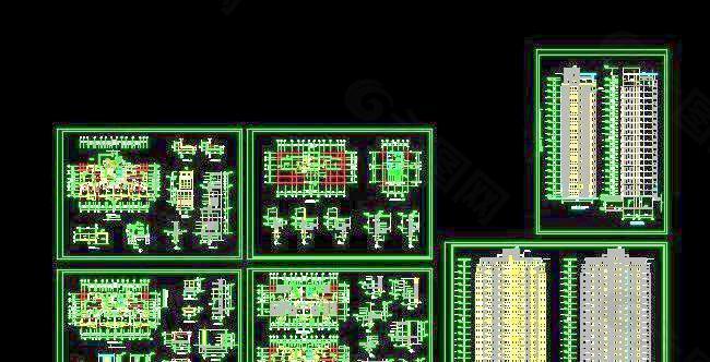 北京某高层住宅楼建筑设计施工图