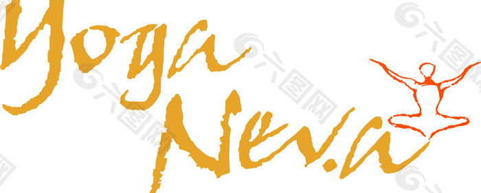yoga_neva logo设计欣赏 yoga_neva保健组织LOGO下载标志设计欣赏