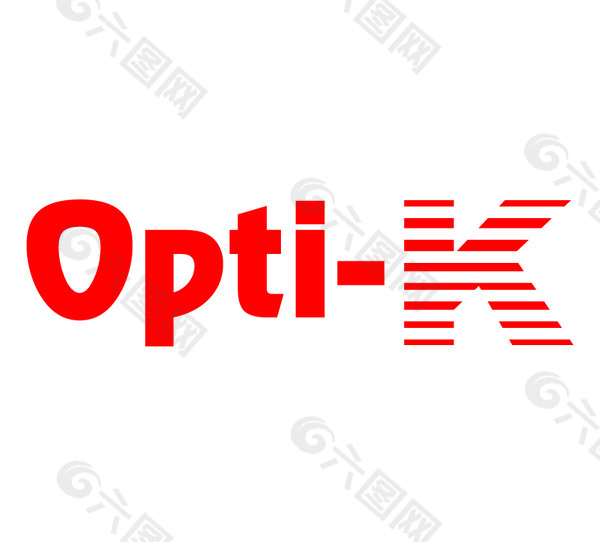 Opti-K logo设计欣赏 Opti-K卫生机构LOGO下载标志设计欣赏