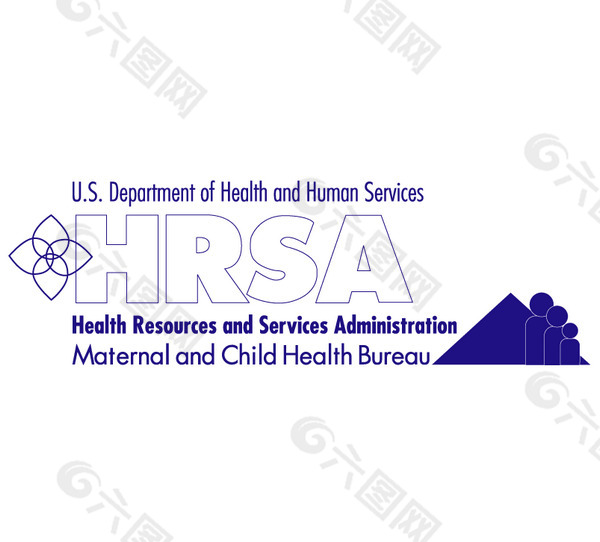 HRSA_MCHB Logo设计欣赏 HRSA_MCHB医疗机构LOGO下载标志设计欣赏设计元素素材免费下载(图片编号:3384068)-六图网