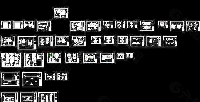 高档小区污水处理全套施工设计图