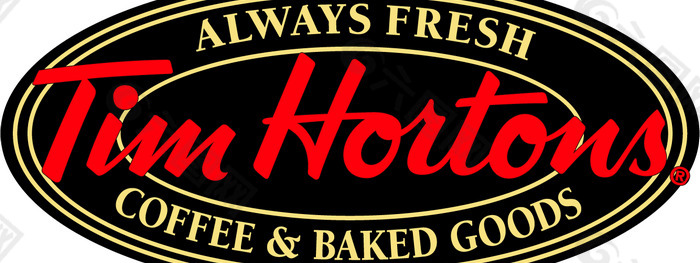 Tim_Horton_s logo设计欣赏 Tim_Horton_s咖啡馆LOGO下载标志设计欣赏