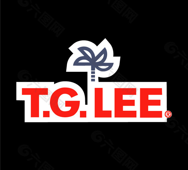 T_G_Lee logo设计欣赏 T_G_Lee咖啡馆LOGO下载标志设计欣赏