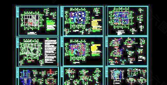 私人别墅砖混结构建筑设计图