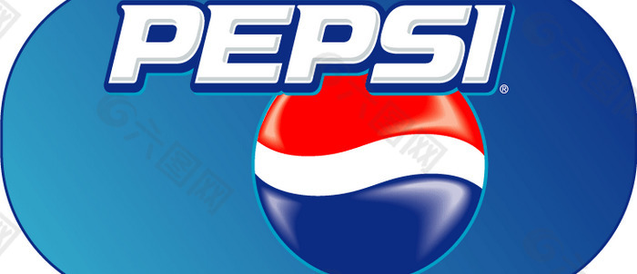 Pepsi logo设计欣赏 Pepsi饮料品牌LOGO下载标志设计欣赏
